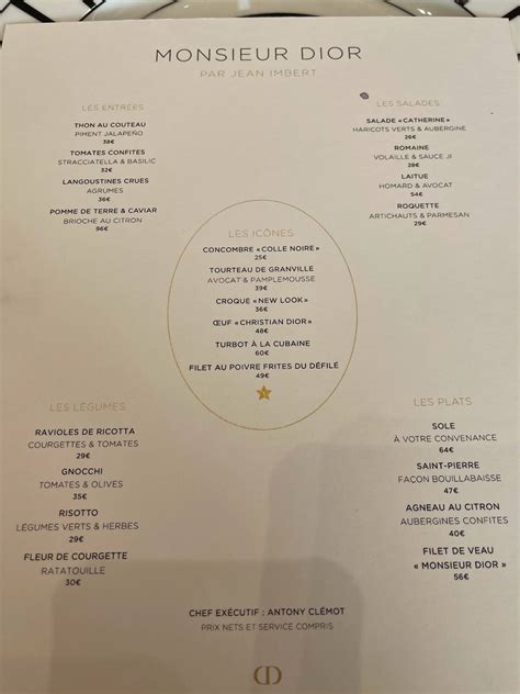 dior restaurant dubai menu|Dior france website.